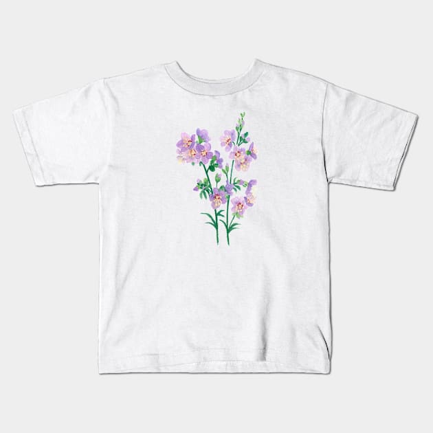 April 11th birthday flower Kids T-Shirt by birthflower